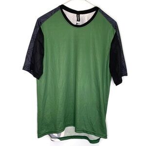 Assos Of Switzerland R&D Textile Green Short Sleeve Tee Shirt Size M